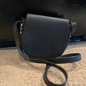 Express crossbody black bag